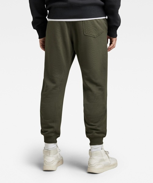 G-STAR(ジースター)の「GS RAW GRAPHIC SWEATPANTS/ロゴ/スウェットパンツ(スウェットパンツ・メンズ・オリーブ/ダークブラック・X-SMALL/SMALL/MEDIUM/LARGE/X-LARGE)」の8枚目の写真