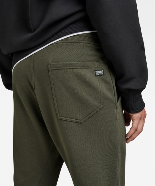 G-STAR(ジースター)の「GS RAW GRAPHIC SWEATPANTS/ロゴ/スウェットパンツ(スウェットパンツ・メンズ・オリーブ/ダークブラック・X-SMALL/SMALL/MEDIUM/LARGE/X-LARGE)」の9枚目の写真