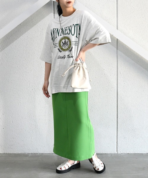 sango(sango)の「ピグメントプリントTシャツ(Tシャツ/カットソー・レディース・チャコールグレー/ブラウン/ホワイト系その他・FREE)」の11枚目の写真