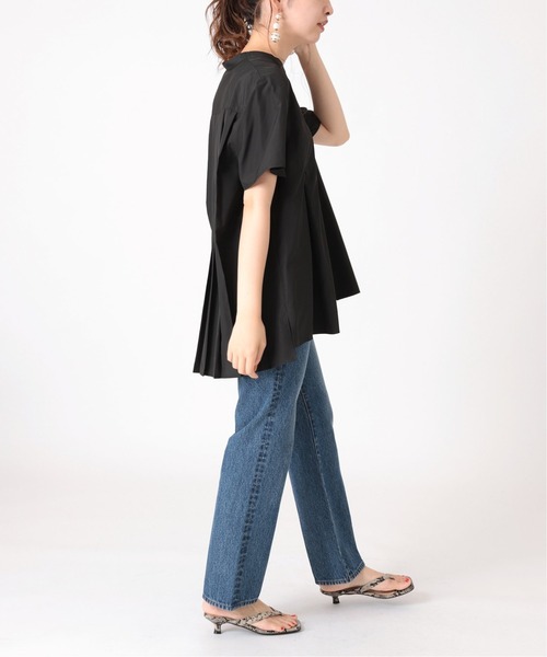 B.C STOCK（ベーセーストック）の「バックプリーツブラウス