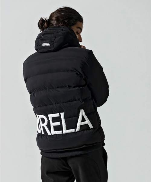 1piu1uguale3 RELAX（ウノピュウノウグァーレトレリラックス）の「1PIU1UGUALE3 RELAX/ウノピゥ ウノ ウグァーレ トレ リラックス/ 別注ロゴ中綿ブルゾン（ブルゾン・メンズ・ブラック・MEDIUM/LARGE/X-LARGE/XX-LARGE）」の4枚目の写真