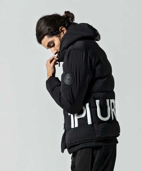 1piu1uguale3 RELAX（ウノピュウノウグァーレトレリラックス）の「1PIU1UGUALE3 RELAX/ウノピゥ ウノ ウグァーレ トレ リラックス/ 別注ロゴ中綿ブルゾン（ブルゾン・メンズ・ブラック・MEDIUM/LARGE/X-LARGE/XX-LARGE）」の13枚目の写真