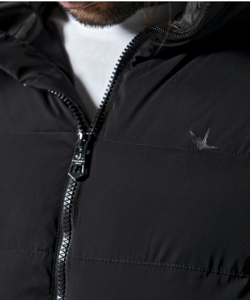 1piu1uguale3 RELAX（ウノピュウノウグァーレトレリラックス）の「1PIU1UGUALE3 RELAX/ウノピゥ ウノ ウグァーレ トレ リラックス/ 別注ロゴ中綿ブルゾン（ブルゾン・メンズ・ブラック・MEDIUM/LARGE/X-LARGE/XX-LARGE）」の14枚目の写真