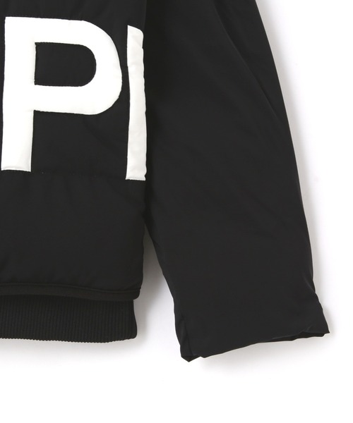 1piu1uguale3 RELAX（ウノピュウノウグァーレトレリラックス）の「1PIU1UGUALE3 RELAX/ウノピゥ ウノ ウグァーレ トレ リラックス/ 別注ロゴ中綿ブルゾン（ブルゾン・メンズ・ブラック・MEDIUM/LARGE/X-LARGE/XX-LARGE）」の22枚目の写真