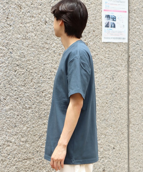 United Athle(ユナイテッドアスレ)の「ヘビーウェイト コットン Tシャツ 天竺 秋 秋服 2026年秋冬(Tシャツ/カットソー・メンズ・ベージュ/オフホワイト/ダークネイビー/グリーン/スミクロ・M/L/XL/XXL)」の7枚目の写真