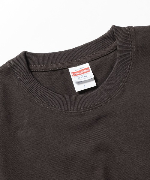 United Athle(ユナイテッドアスレ)の「ヘビーウェイト コットン Tシャツ 天竺 秋 秋服 2026年秋冬(Tシャツ/カットソー・メンズ・ベージュ/オフホワイト/ダークネイビー/グリーン/スミクロ・M/L/XL/XXL)」の14枚目の写真