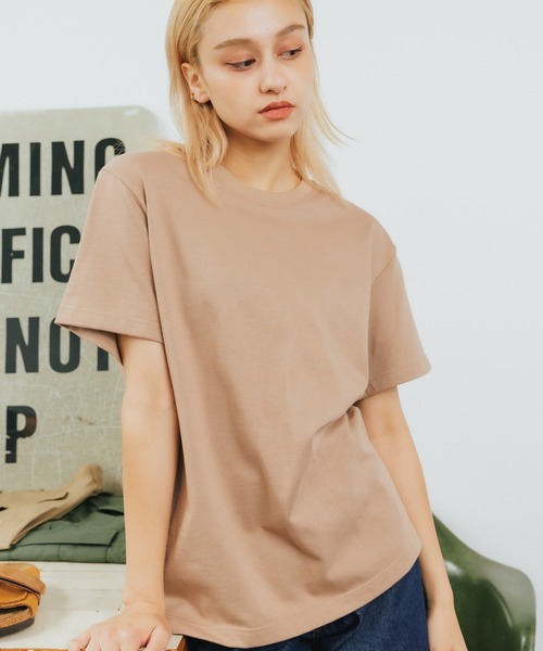 United Athle(ユナイテッドアスレ)の「ヘビーウェイト コットン Tシャツ 天竺 秋 秋服 2026年秋冬(Tシャツ/カットソー・メンズ・ベージュ/オフホワイト/ダークネイビー/グリーン/スミクロ・M/L/XL/XXL)」の15枚目の写真