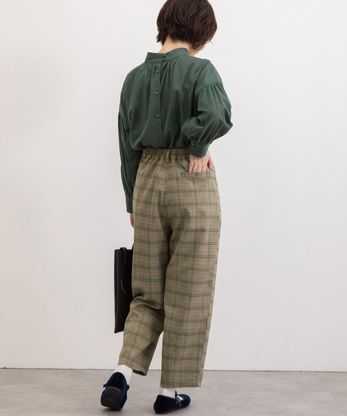 POU DOU DOU（プードゥドゥ）の「タックパンツ（その他パンツ・レディース・ブラック/グリーン/スミクロ・3）」の13枚目の写真