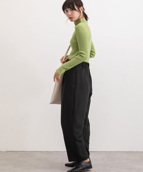 POU DOU DOU（プードゥドゥ）の「タックパンツ（その他パンツ・レディース・ブラック/グリーン/スミクロ・3）」の10枚目の写真