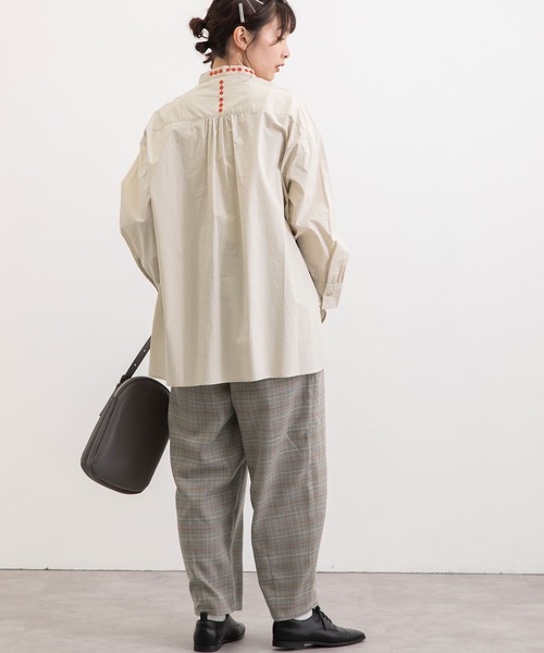 POU DOU DOU（プードゥドゥ）の「タックパンツ（その他パンツ・レディース・ブラック/グリーン/スミクロ・3）」の18枚目の写真