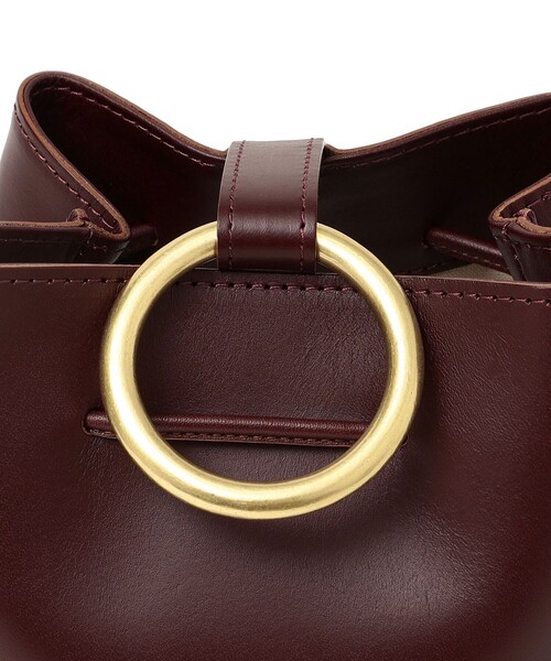 MARROW（マロウ）の「MARROW:RING TUBE（ショルダーバッグ・レディース・ワイン/ブラック・ONE SIZE）」の6枚目の写真