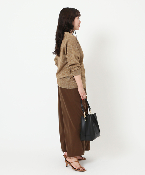 IENA(イエナ)の「ナイロントラペーズパンツ(その他パンツ・レディース・ブラウン/グリーン・38/36)」の7枚目の写真