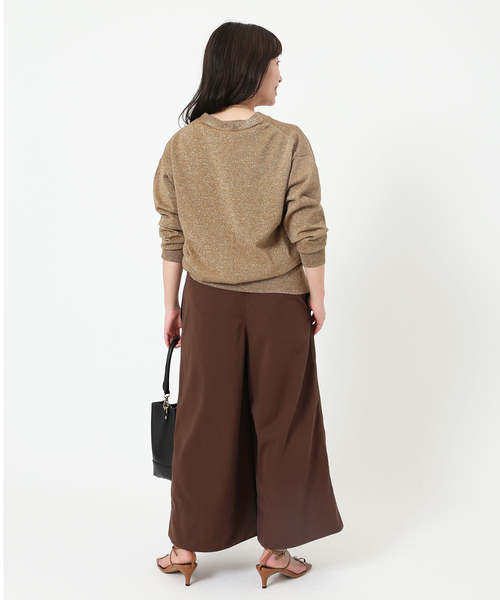 IENA(イエナ)の「ナイロントラペーズパンツ(その他パンツ・レディース・ブラウン/グリーン・38/36)」の8枚目の写真