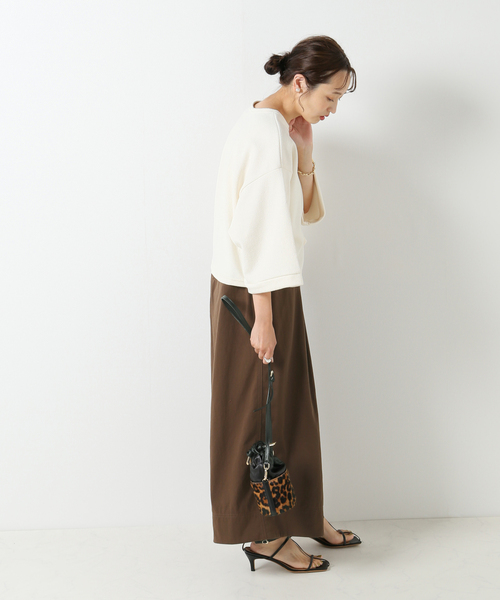 IENA(イエナ)の「ナイロントラペーズパンツ(その他パンツ・レディース・ブラウン/グリーン・38/36)」の13枚目の写真