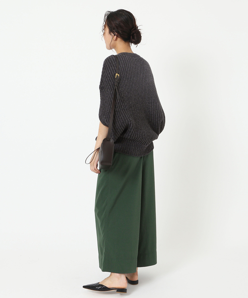 IENA(イエナ)の「ナイロントラペーズパンツ(その他パンツ・レディース・ブラウン/グリーン・38/36)」の17枚目の写真