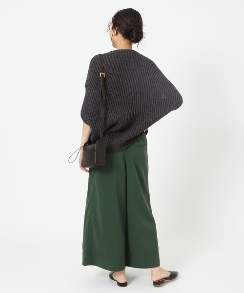 IENA(イエナ)の「ナイロントラペーズパンツ(その他パンツ・レディース・ブラウン/グリーン・38/36)」の18枚目の写真