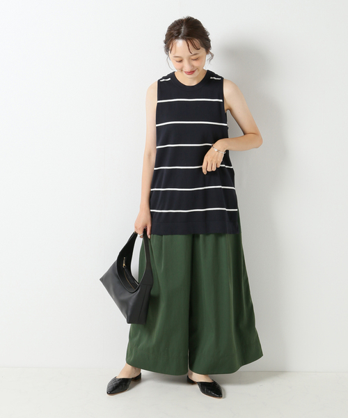 IENA(イエナ)の「ナイロントラペーズパンツ(その他パンツ・レディース・ブラウン/グリーン・38/36)」の19枚目の写真