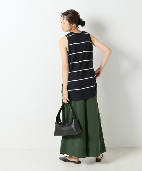 IENA(イエナ)の「ナイロントラペーズパンツ(その他パンツ・レディース・ブラウン/グリーン・38/36)」の20枚目の写真