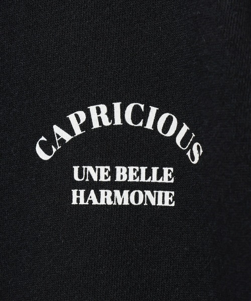 Honeys（ハニーズ）の「ジップ使いゆるトレーナー（スウェット・レディース・ブラック/グリーン/ブルー/ホワイト・L/M/S）」の16枚目の写真