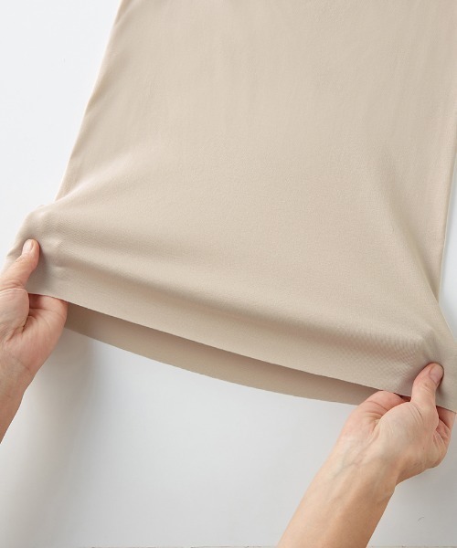 GUNZE（グンゼ）の「KIREILABO/キレイラボ 縫い目がなくてチクチクしにくい タンクトップ オーガニックコットン（インナーウェア/肌着・レディース・ピンク/杢グレー/ホワイト系その他/ブラック/ブルー系その他・LARGE/MEDIUM/X-LARGE）」の14枚目の写真