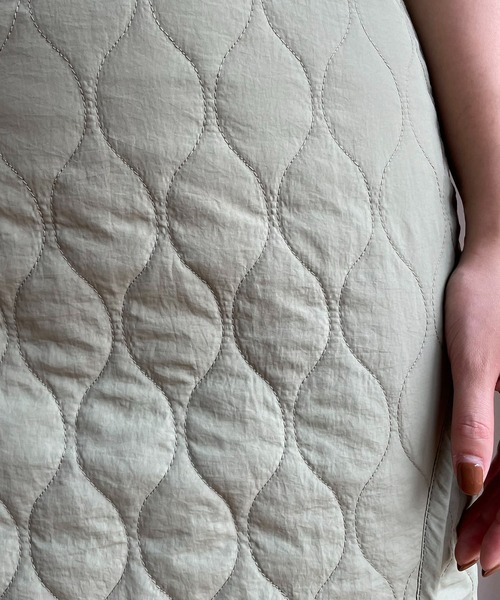 CAPRICIEUX LE'MAGE（カプリシューレマージュ）の「キルトナロースカート（スカート・レディース・ブラック/カーキ・38/36）」の18枚目の写真