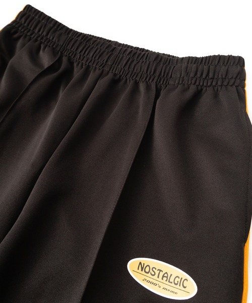 SlashDate(スラッシュデイト)の「ライントラックパンツ/ジャージ/ユニセックス <セットアップ可能>(スウェットパンツ・メンズ・ブラック/ブルー/グリーン/オレンジ・M/L)」の12枚目の写真