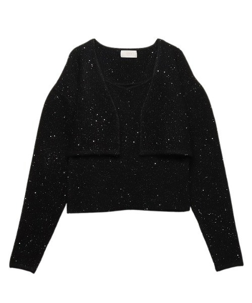 テクスチャーギャラクシーアンサンブルニット　eimy istoire eimy istoire（エイミーイストワール）の「テクスチャー