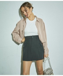 ANAP | クロップドピンストライプシャツ(シャツ/ブラウス)