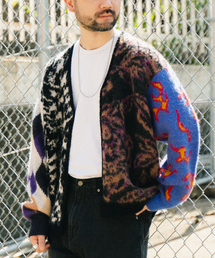 INHERIT | オーバーサイズ 総柄カーディガン(カーディガン/ボレロ)