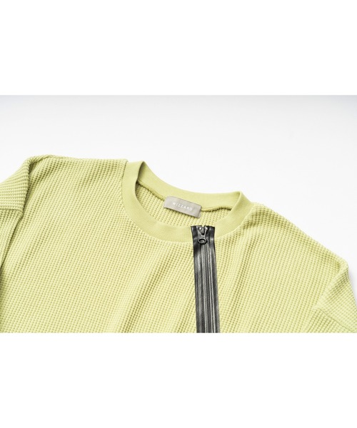 Wizzard（ウィザード）の「Wizzard ウィザード / WAFFLE ビッグワッフルカットソー（スウェット・メンズ・ブラック/ホワイト/イエロー・2/3/1）」の7枚目の写真