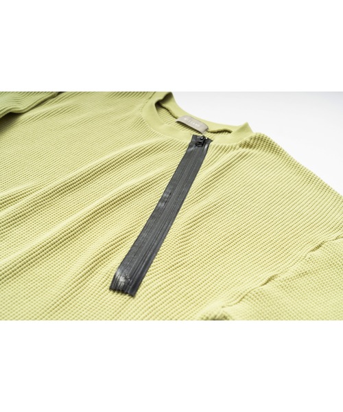 Wizzard（ウィザード）の「Wizzard ウィザード / WAFFLE ビッグワッフルカットソー（スウェット・メンズ・ブラック/ホワイト/イエロー・2/3/1）」の8枚目の写真