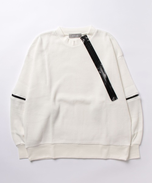 Wizzard（ウィザード）の「Wizzard ウィザード / WAFFLE ビッグワッフルカットソー（スウェット・メンズ・ブラック/ホワイト/イエロー・2/3/1）」の11枚目の写真