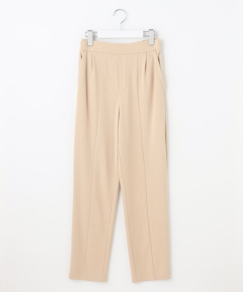 Feroux(フェルゥ)の「【洗える】ストレッチテーパード パンツ(その他パンツ・レディース・ブラック系/ベージュ系/ダークブラウン系・1/2)」の1枚目の写真