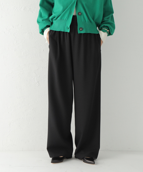 JOURNAL STANDARD（ジャーナルスタンダード）の「■《追加2》ウールライクストレッチワイドパンツ（その他パンツ・レディース・ブラック/ブラウン・34/36/38/40）」の15枚目の写真