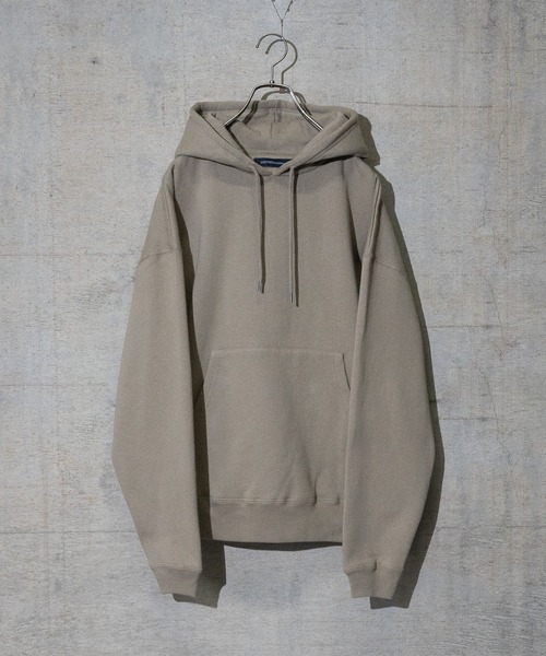 JOHN'S CLOSET(ジョンズクローゼット)の「【50】裏起毛 USAコットン ヘビーウェイト プルオーバー ビッグパーカー(パーカー・メンズ・グリーン/ブラック/チャコールグレー/ホワイト/ダークブルー/ベージュ/ブラウン/杢グレー・MEDIUM/LARGE)」の8枚目の写真