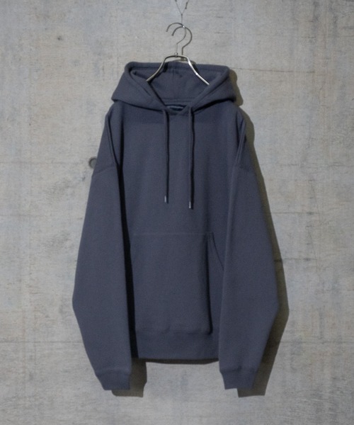 JOHN'S CLOSET(ジョンズクローゼット)の「【50】裏起毛 USAコットン ヘビーウェイト プルオーバー ビッグパーカー(パーカー・メンズ・グリーン/ブラック/チャコールグレー/ホワイト/ダークブルー/ベージュ/ブラウン/杢グレー・MEDIUM/LARGE)」の5枚目の写真