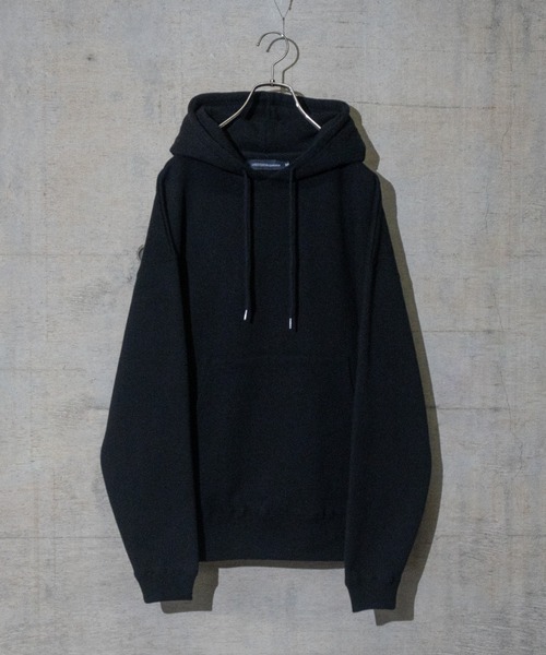 JOHN'S CLOSET(ジョンズクローゼット)の「【50】裏起毛 USAコットン ヘビーウェイト プルオーバー ビッグパーカー(パーカー・メンズ・グリーン/ブラック/チャコールグレー/ホワイト/ダークブルー/ベージュ/ブラウン/杢グレー・MEDIUM/LARGE)」の4枚目の写真