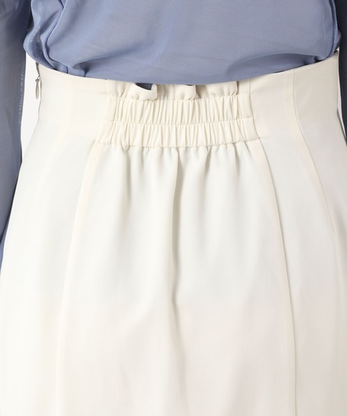 mysty woman(ミスティウーマン)の「サイド異素材マーメイドスカート 174367(スカート・レディース・ブラウン/ブラック/オフホワイト・FREE)」の15枚目の写真