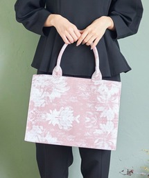 tocco closet | ゴブランプリントキャンバスバック(ハンドバッグ)
