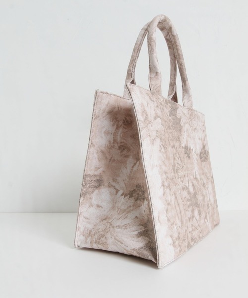 tocco closet(トッコ クローゼット)の「ゴブランプリントキャンバスバック(ハンドバッグ・レディース・ベージュ/ブラック/ピンク系その他・FREE)」の16枚目の写真