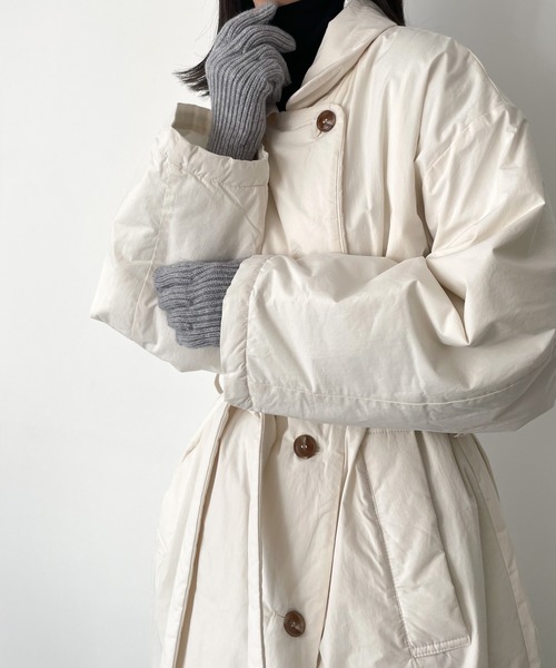 CANAL JEAN（キャナルジーン）の「El mar(エルマール) ホールタッチニットグローブ（手袋・レディース・ブラック/グレー/ブルー/ベージュ・ONE SIZE）」の7枚目の写真