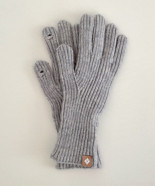 CANAL JEAN（キャナルジーン）の「El mar(エルマール) ホールタッチニットグローブ（手袋・レディース・ブラック/グレー/ブルー/ベージュ・ONE SIZE）」の11枚目の写真