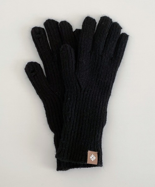 CANAL JEAN（キャナルジーン）の「El mar(エルマール) ホールタッチニットグローブ（手袋・レディース・ブラック/グレー/ブルー/ベージュ・ONE SIZE）」の16枚目の写真