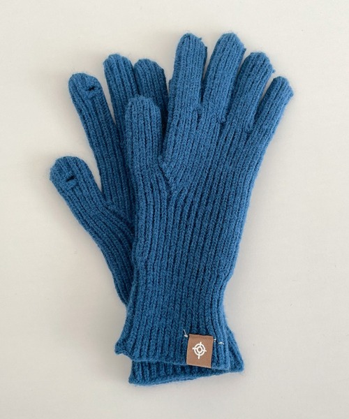 CANAL JEAN（キャナルジーン）の「El mar(エルマール) ホールタッチニットグローブ（手袋・レディース・ブラック/グレー/ブルー/ベージュ・ONE SIZE）」の15枚目の写真
