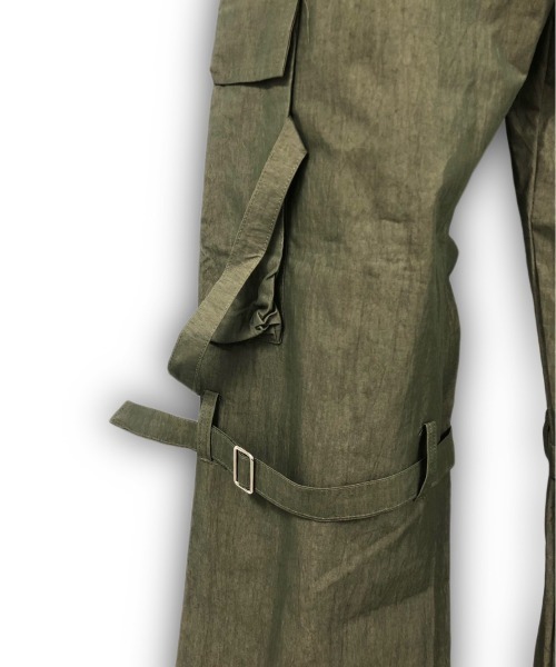 XU（エックスユー）の「【XU/エックスユー】belt jogger pants 2 / ベルトジョガーパンツ ジョガーパンツ カーゴパンツ ミリタリー ユニセックス ポケットパンツ ヒモ カーゴパンツ（その他パンツ・メンズ・カーキ/ブラック・ONE SIZE）」の17枚目の写真