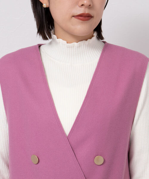 NOLLEY'S（ノーリーズ）の「圧縮ジャージジレワンピース（ワンピース