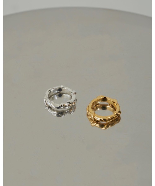 loni（ロニ）の「【金属アレルギー対応】ivy ring （デザインリング）/ニッケルフリーメッキ（リング・レディース・シルバー/ゴールド・#9/#11/#13）」の9枚目の写真