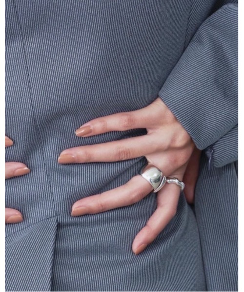 loni（ロニ）の「【金属アレルギー対応】ivy ring （デザインリング）/ニッケルフリーメッキ（リング・レディース・シルバー/ゴールド・#9/#11/#13）」の14枚目の写真