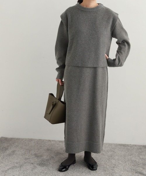 ワンピースタペストリ アートプリントドロスト ワンピース | ANAYI/アナイ | 三越