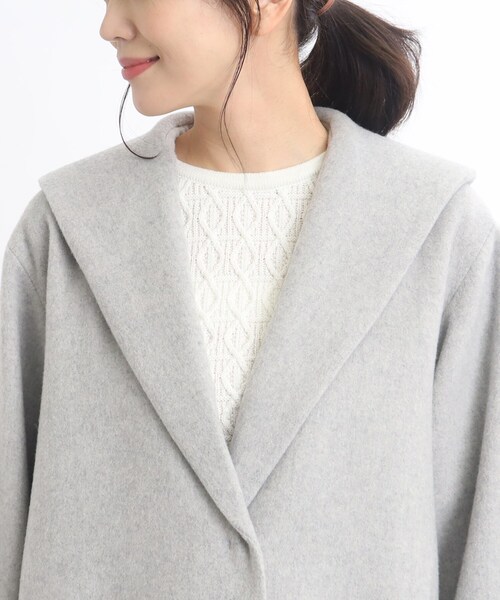 Reflect（リフレクト）の「◇オフボディフーデッドコート（その他